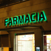 R&oacute;tulo letras corp&oacute;reas farmacia